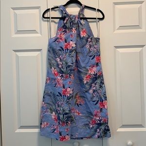Linen Floral Tommy Bahama Sun Dress Size L